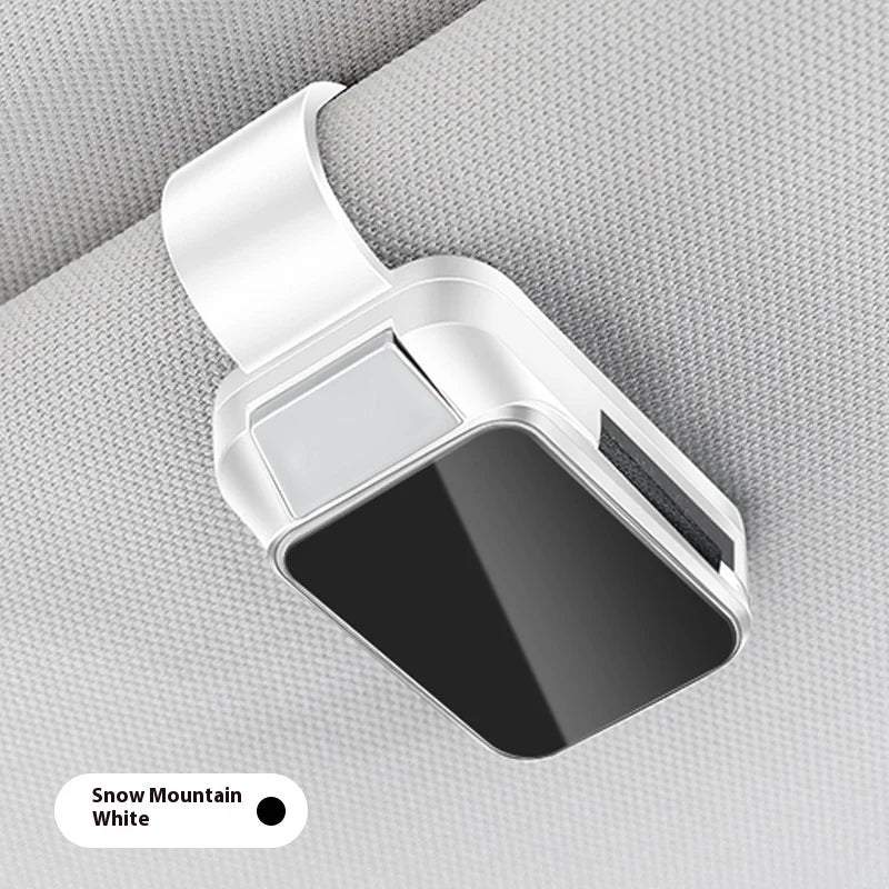 Car-Mounted Eyeglass Holder Multi-Functional Sunshade Board Storage Clip Sunglasses Frame Interior Decoration Accessories