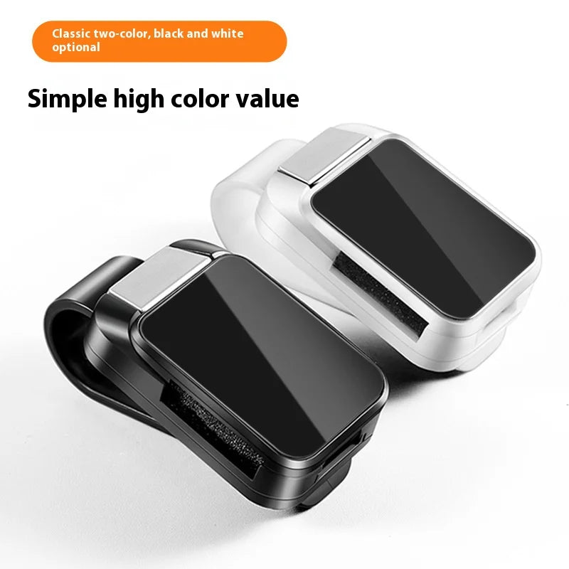 Car-Mounted Eyeglass Holder Multi-Functional Sunshade Board Storage Clip Sunglasses Frame Interior Decoration Accessories