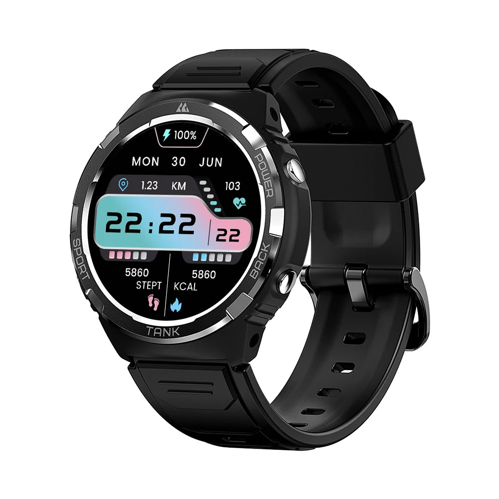 2025 Original  TANK S1 Military Smart Watch for Men Women AMOLED IP69K 5ATM Waterproof 60 Days Long Battery Bluetooth Call